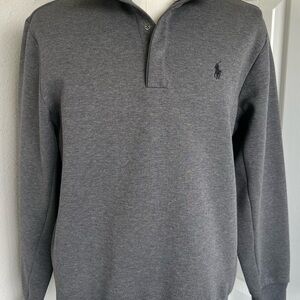 Polo by Ralph Lauren Gray V-Neck Sweater
